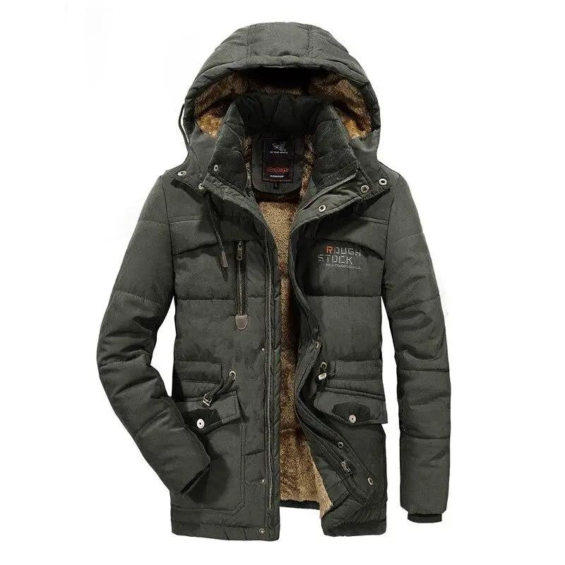 WW | Winterjacke mit Kapuze für Herren Stil: Eleganz und Wärme