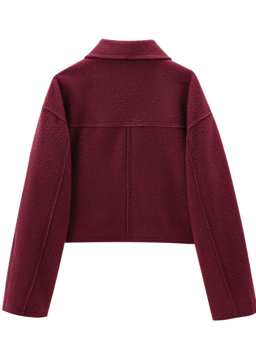 WW | City Zip Jacket – Boxy Wool Blend Fit