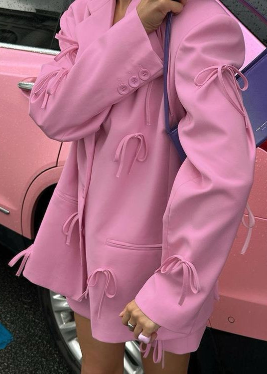 WW | Statement Blazer mit Schleifendetails – Oversized Passform