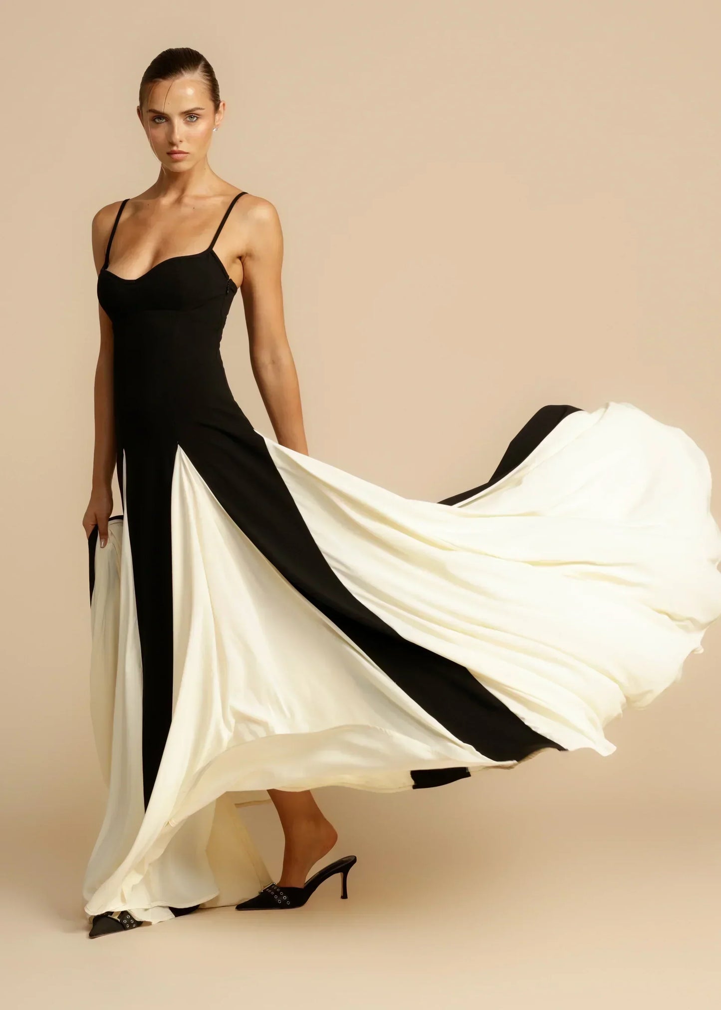 Roxanne | Off-the-Shoulder Party Dress with Slit