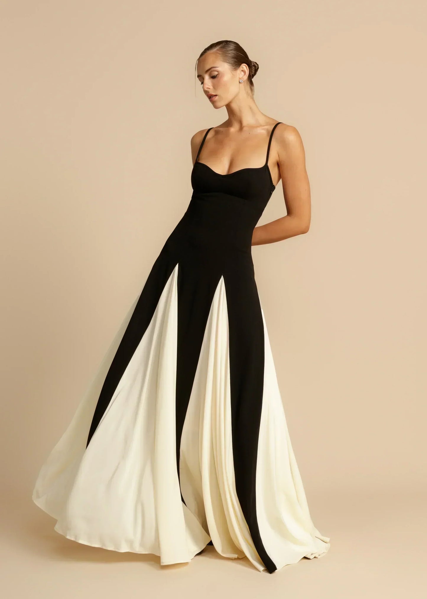 Roxanne | Off-the-Shoulder Party Dress with Slit
