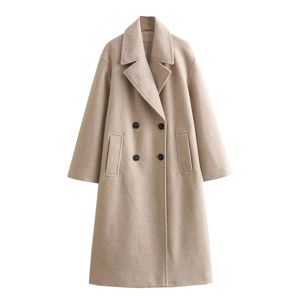 WW | Long Jacket for Women Elegant Design Warm Winter Jacket