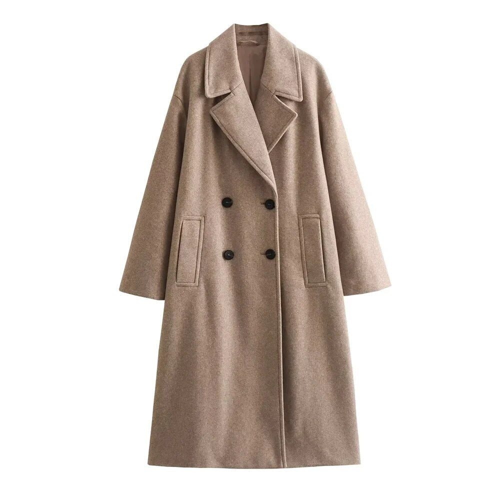 WW | Long Jacket for Women Elegant Design Warm Winter Jacket