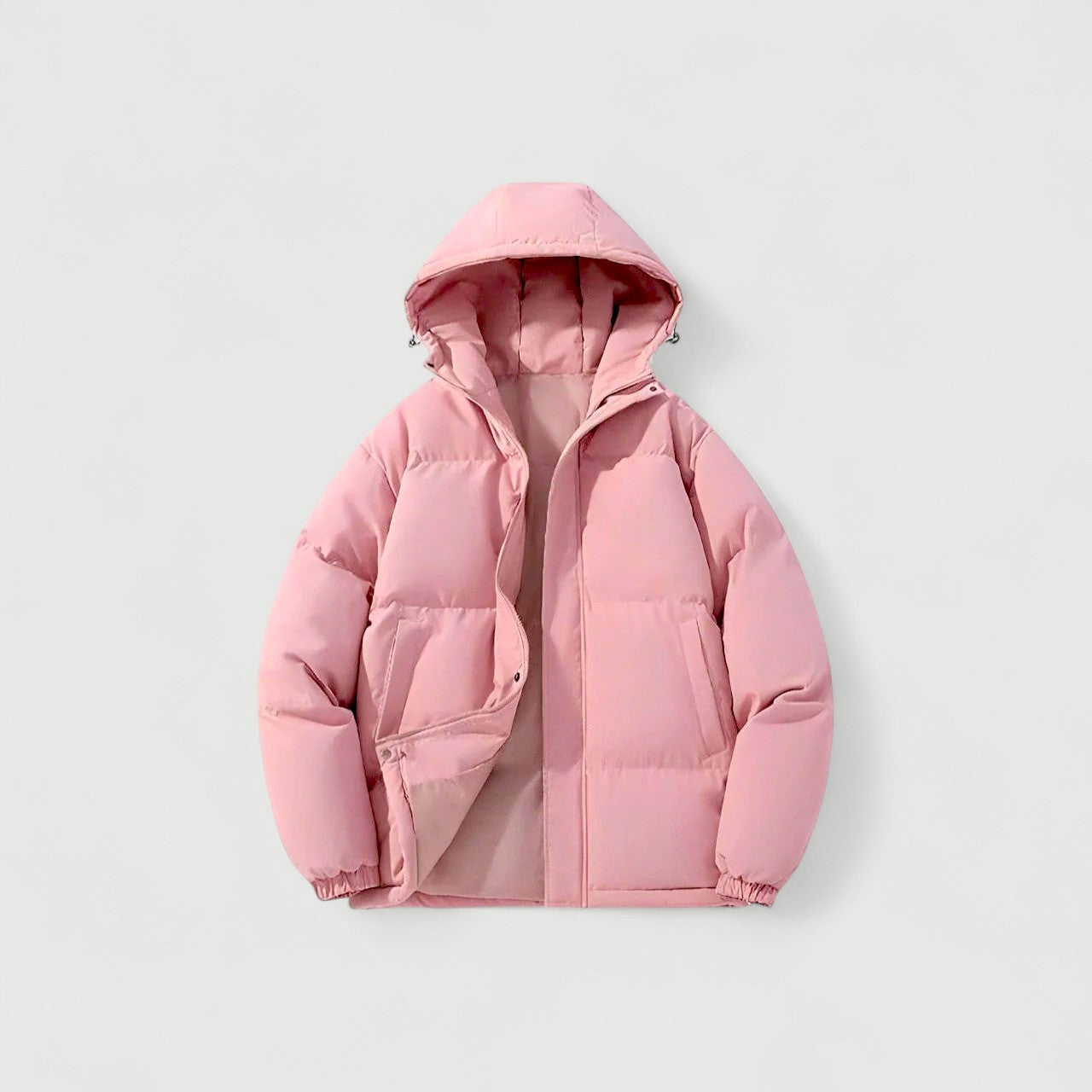 WW | Hooded Puffer Parka with Quilted Insulation