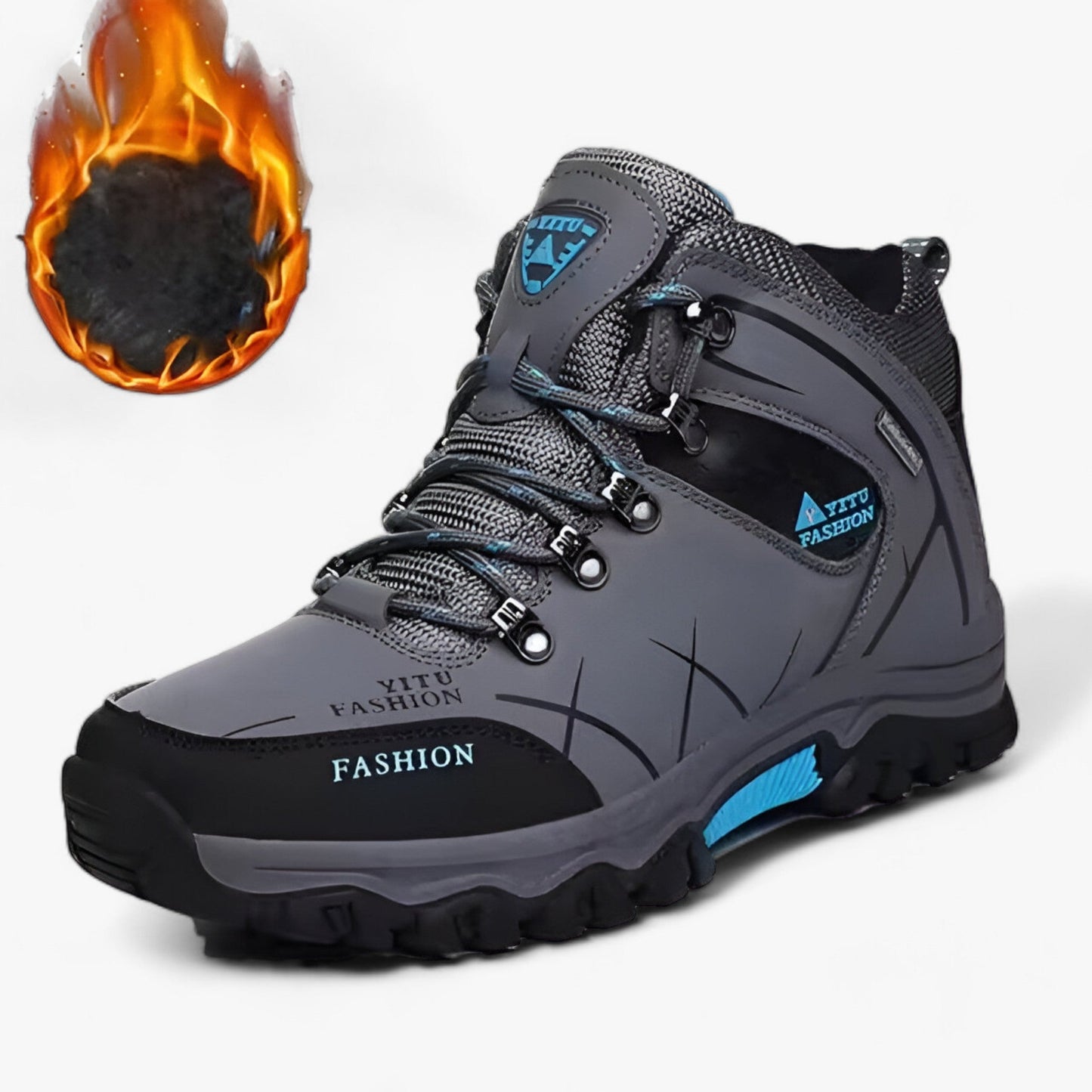 WW | Lederstiefel für Schnee - Ultra warm für den Winter