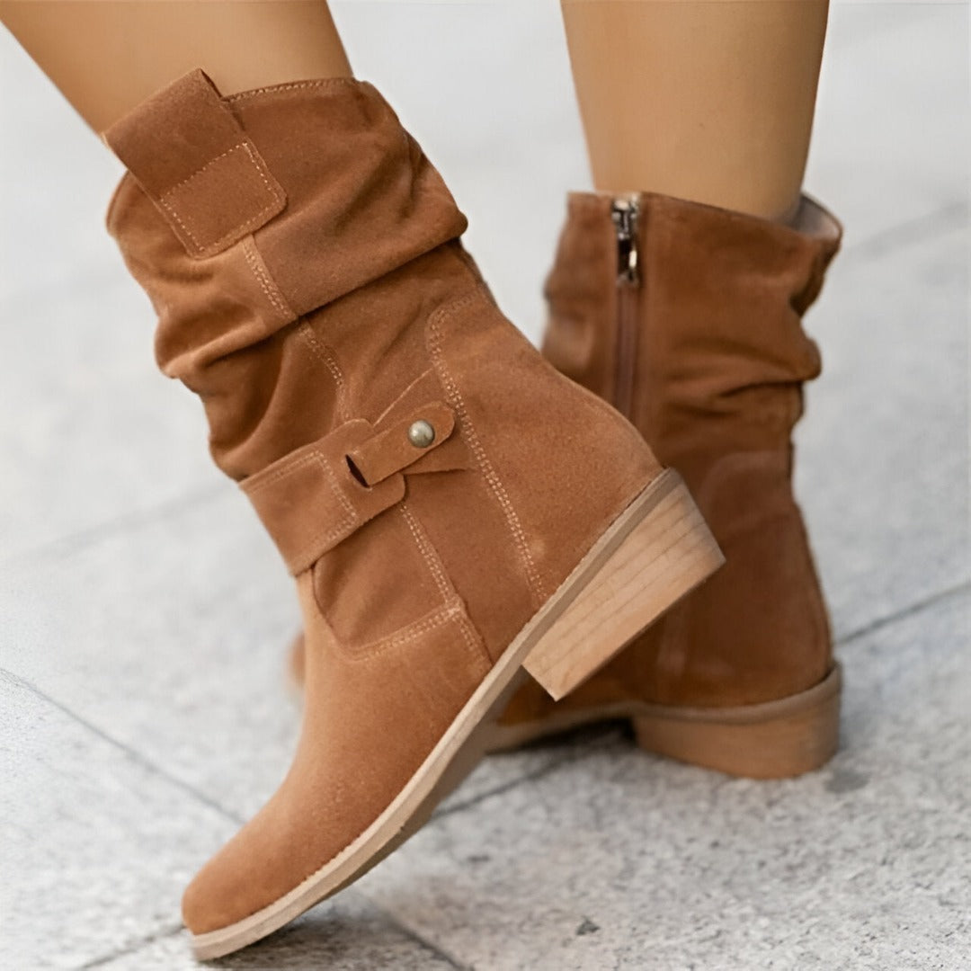 WW | Lässige Stiefel Mit Weichem Fussbett