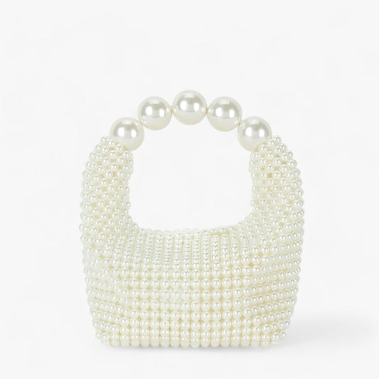 Damen Perlen Tasche - Raffiniertes Design für stilvolle Anlässe