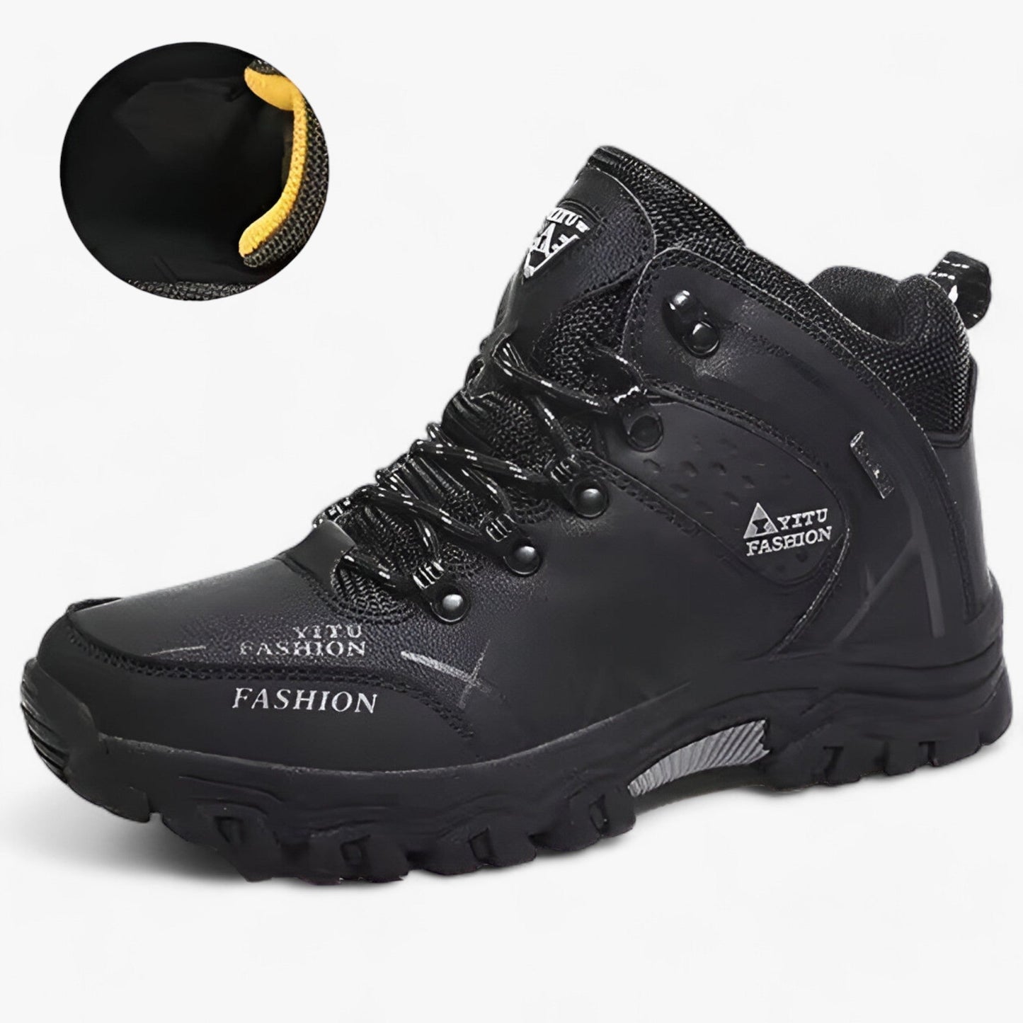 WW | Lederstiefel für Schnee - Ultra warm für den Winter