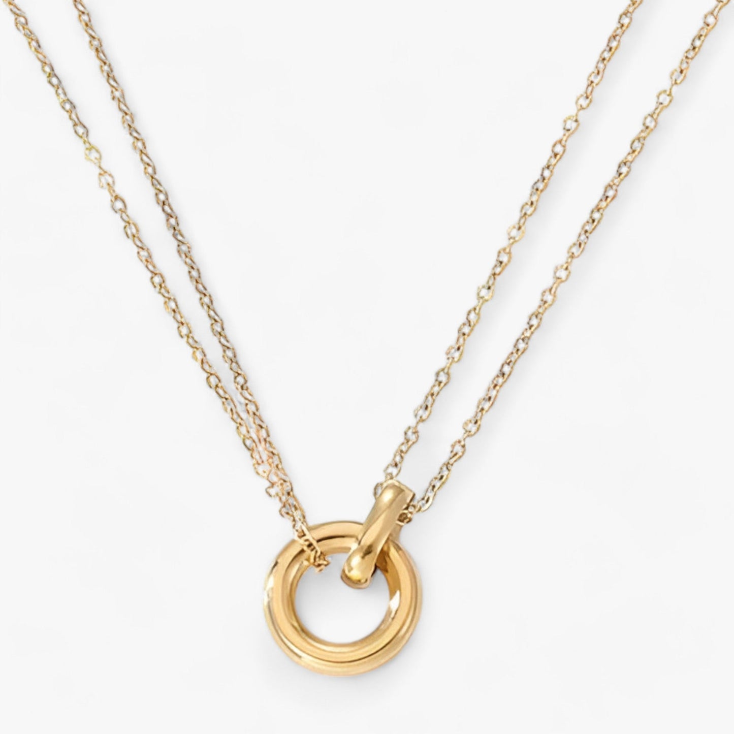 Circle Pendant Necklace - Elevate Your Style with Elegance