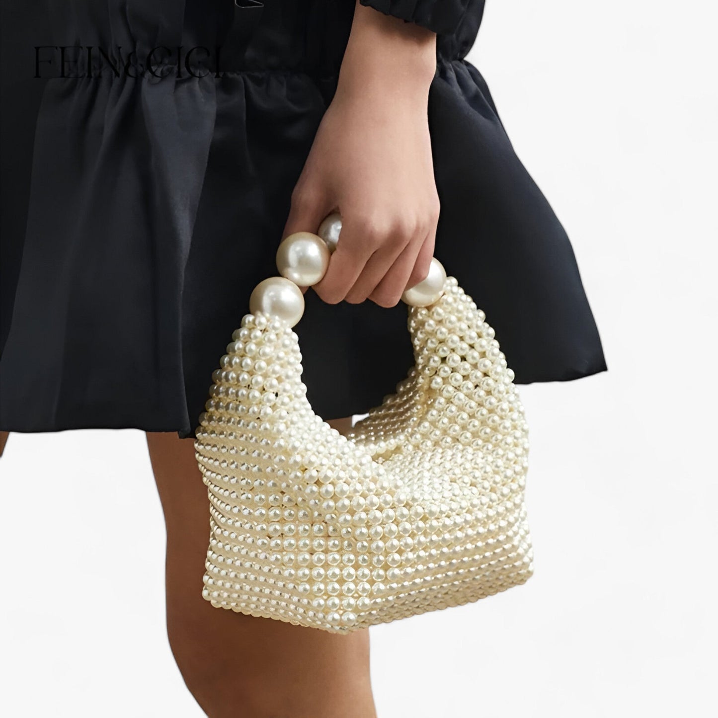 Women's Pearl Bag - Sophisticated Design for Stylish Occasions