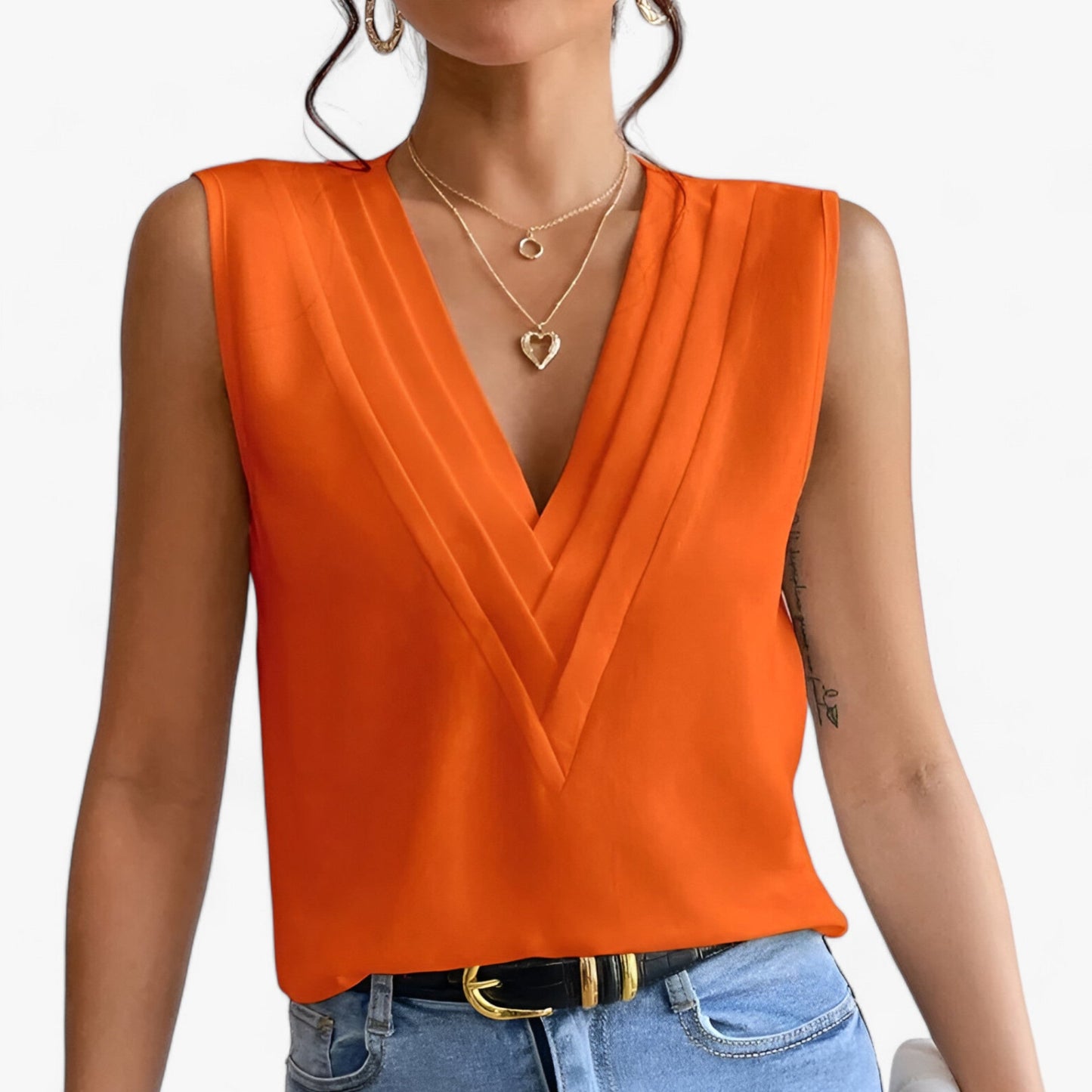 WW | Sleeveless Blouse For Effortless Comfort