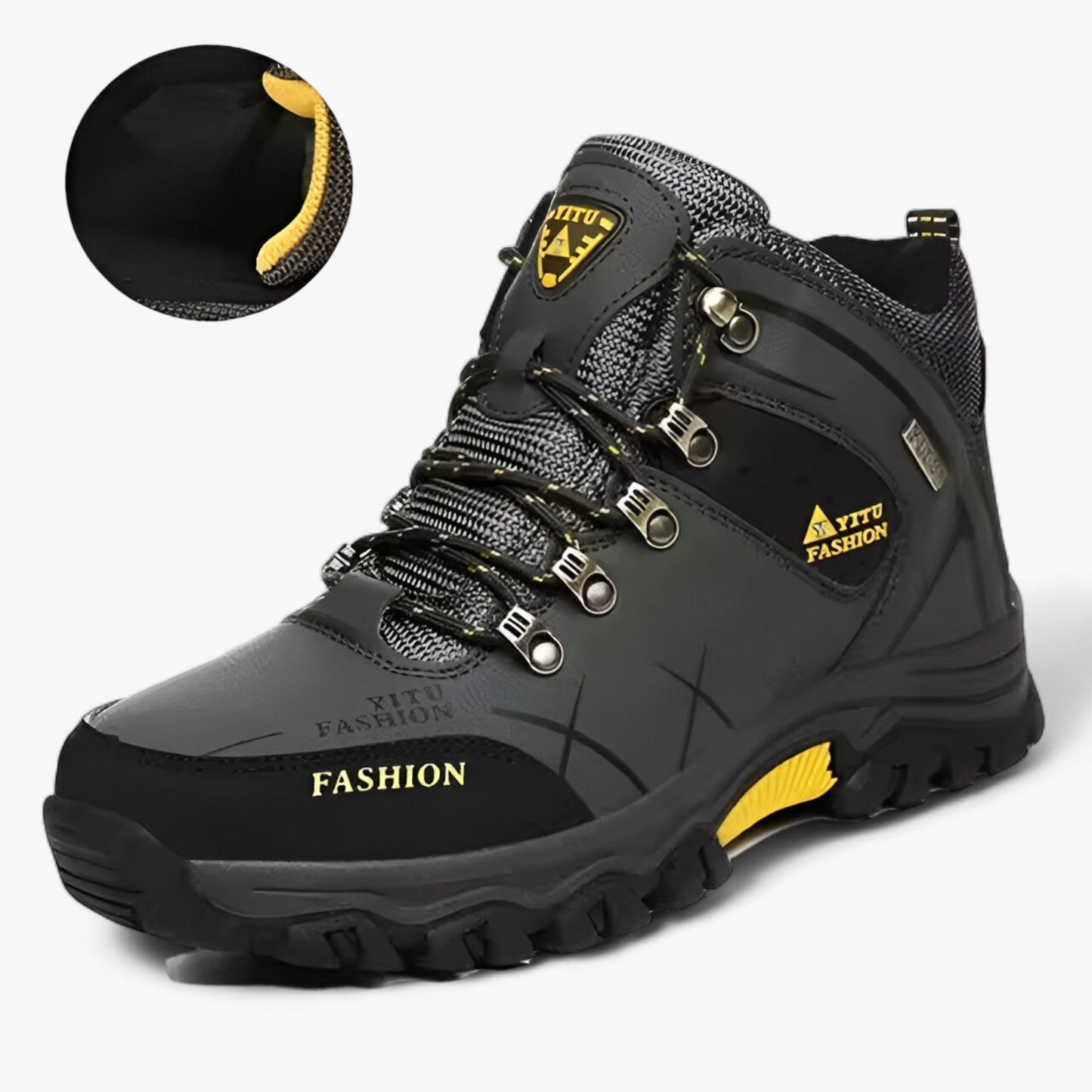 WW | Lederstiefel für Schnee - Ultra warm für den Winter
