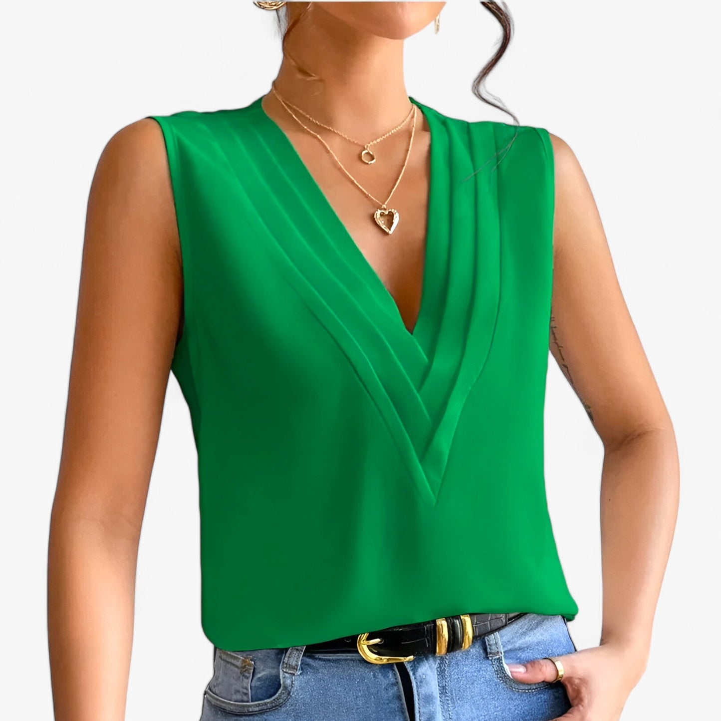 WW | Sleeveless Blouse For Effortless Comfort