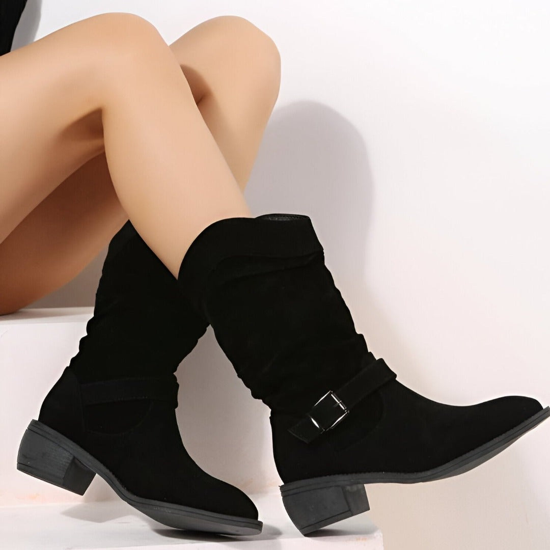 WW | Lässige Stiefel Mit Weichem Fussbett