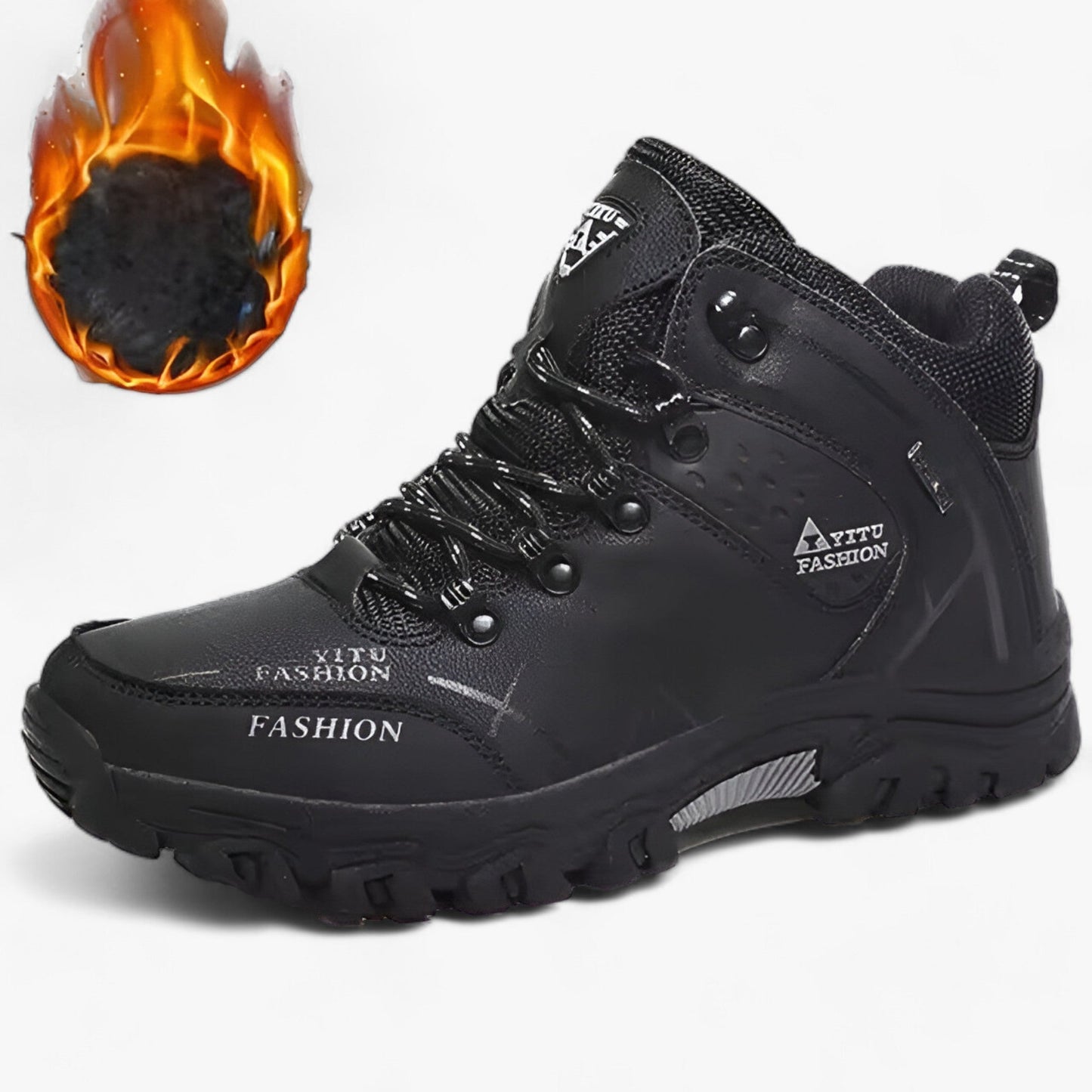 WW | Lederstiefel für Schnee - Ultra warm für den Winter