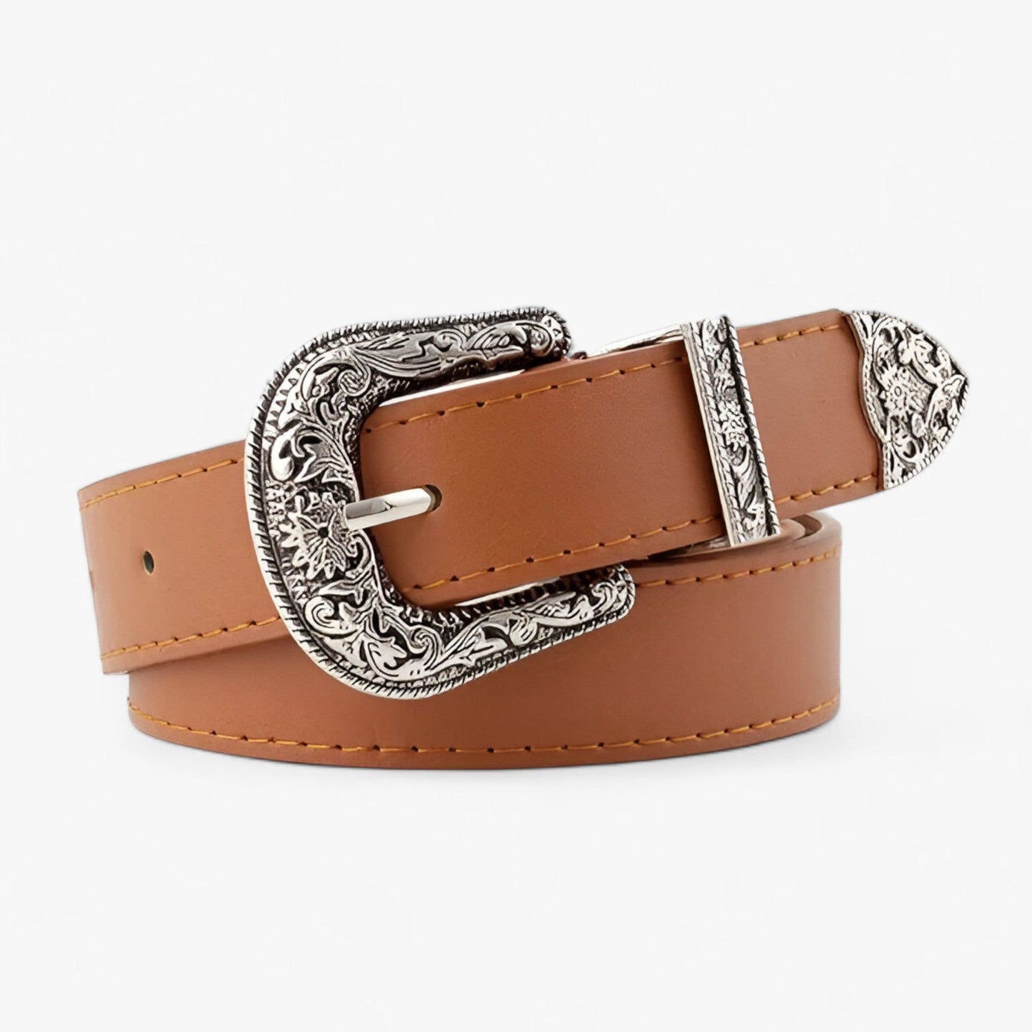 WW | Western Ledergürtel Weinlese Stil & Langlebiges Design Für Frauen