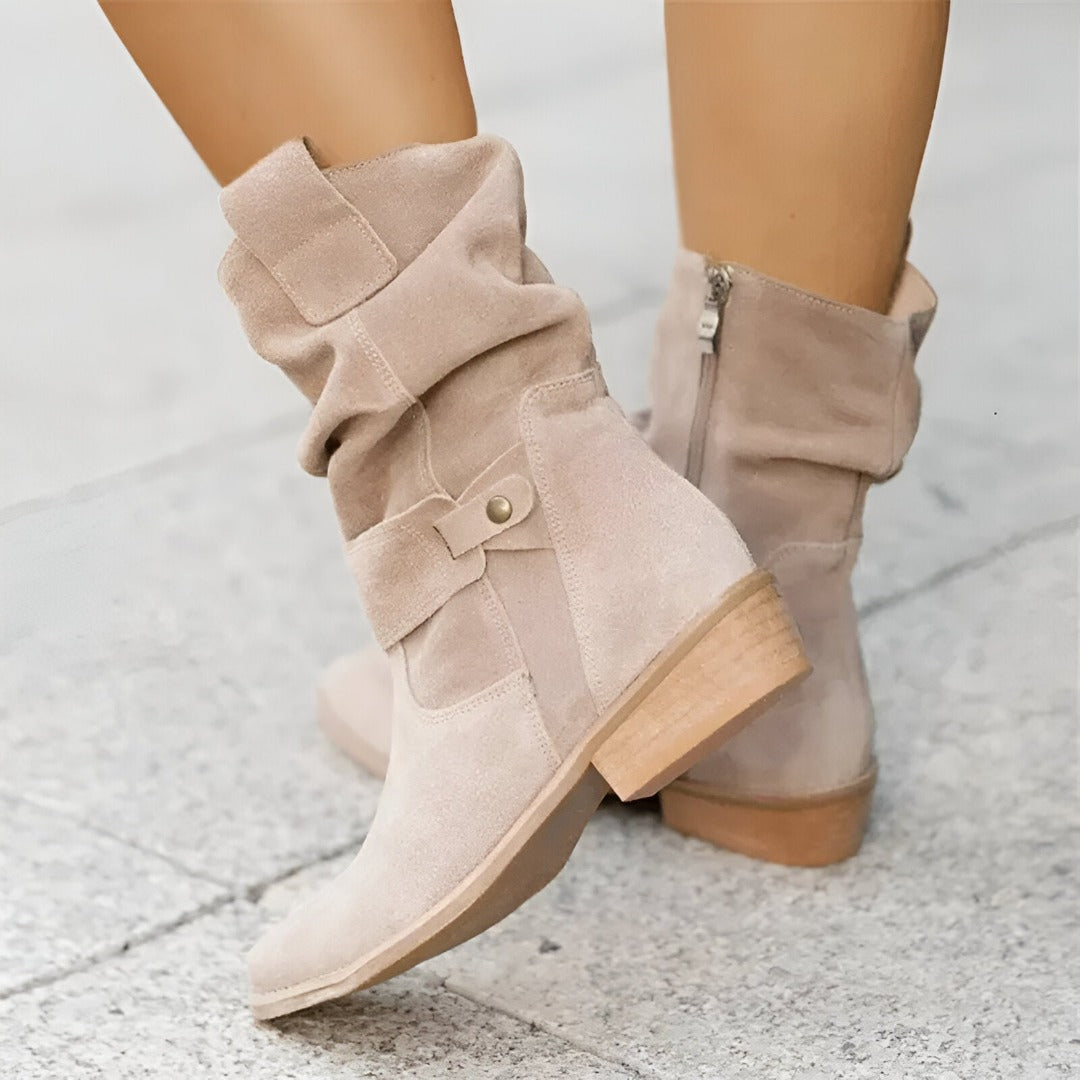 WW | Lässige Stiefel Mit Weichem Fussbett