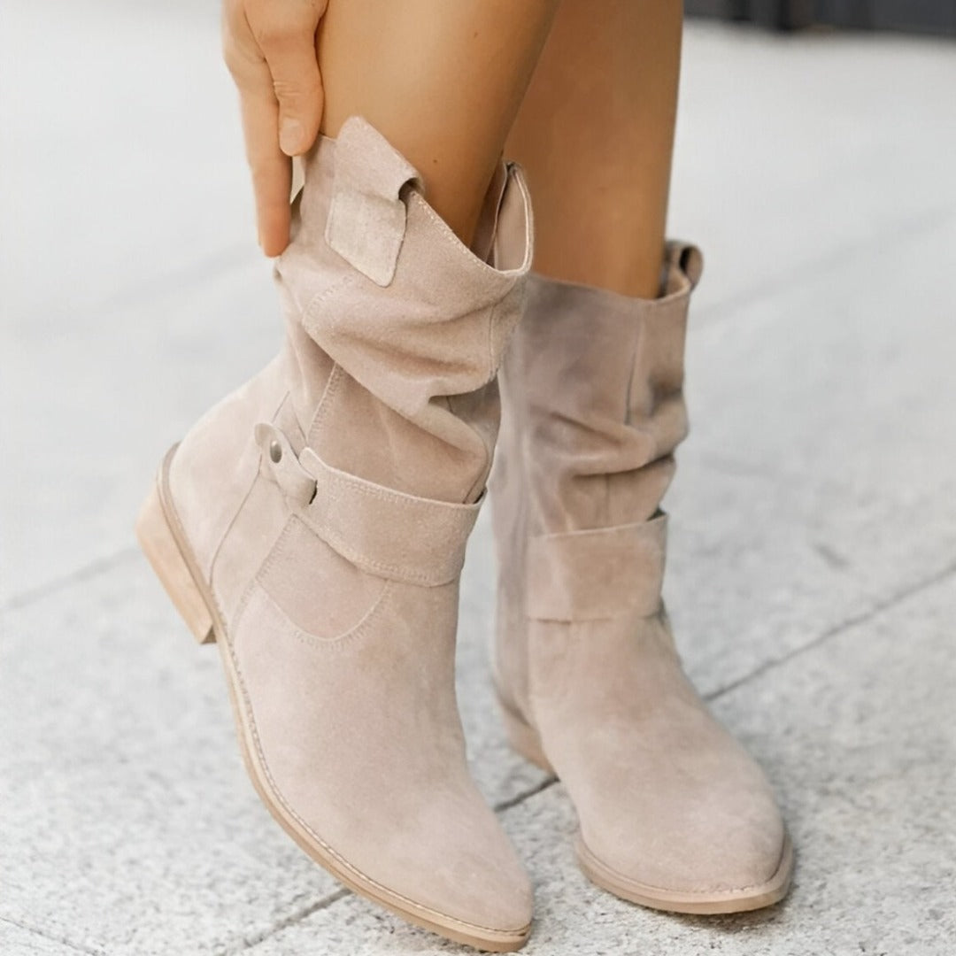 WW | Lässige Stiefel Mit Weichem Fussbett