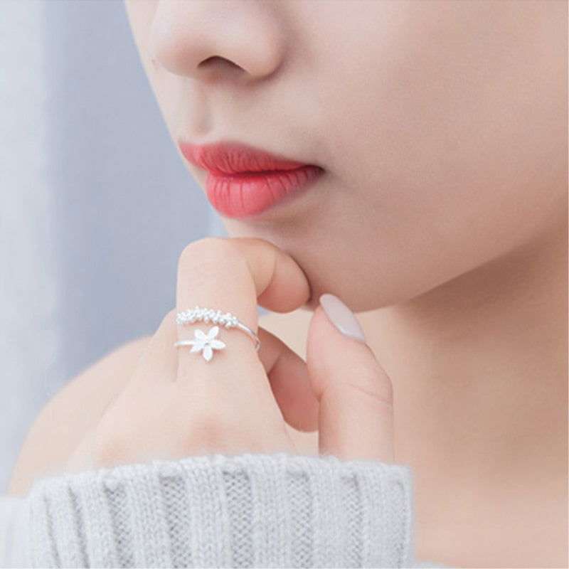 WW | Ring Flower Fresh - Silver