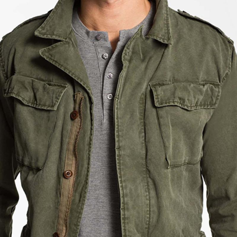 WW | Herren Freizeitjacke - Mit Knöpfen