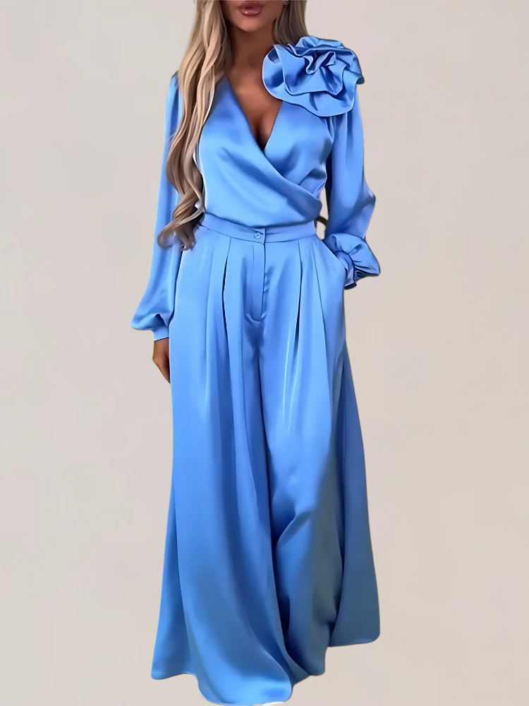 Camessia | Seidiges Twin-Set