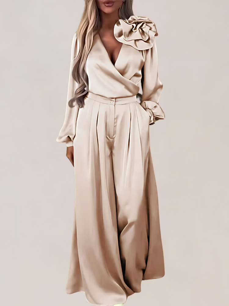 Camessia | Seidiges Twin-Set