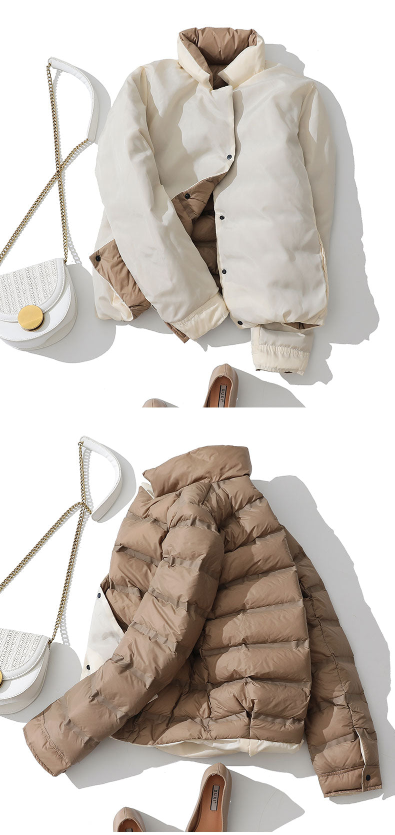 WW | Doppelseitige Slim Jacke