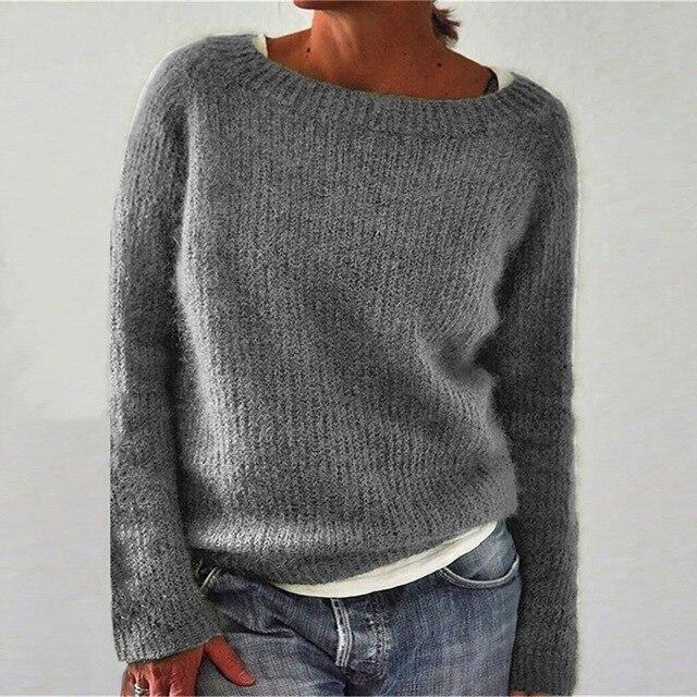 WW | Casual, Soft, Loose-Fitting Pullover