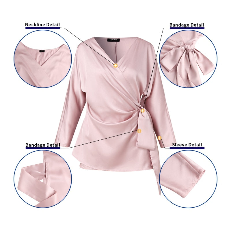 WW | An Elegant Pure Silk Blouse
