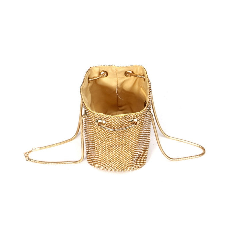 WW | Schultertasche - Schwarz, Silber Gold - Luxus und Vielseitige Ausstrahlung