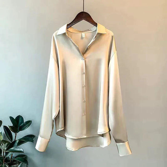 W&W - Damen Satin Hemd