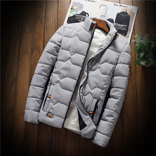 WW | Herren Daunenjacke Winter- Stehkragen