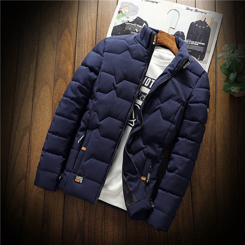 WW | Herren Daunenjacke Winter- Stehkragen