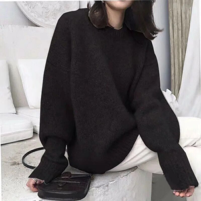 WW | Fashionable long-sleeved sweater