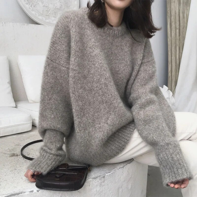 WW | Fashionable long-sleeved sweater