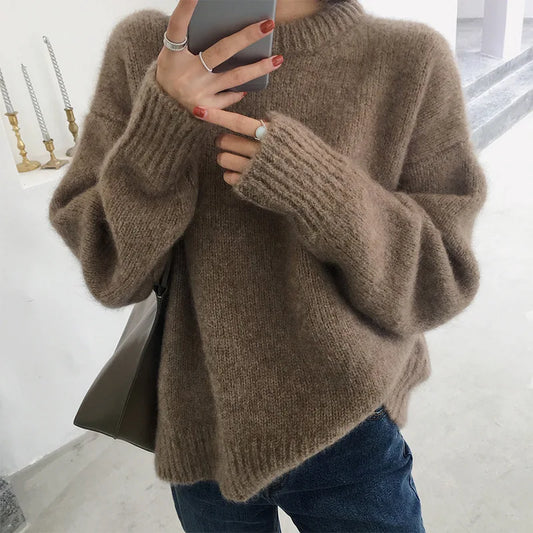 WW | Fashionable long-sleeved sweater