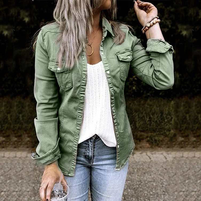 WW - Modische Jeansjacke - Damen Denim-Outfit für jeden Anlass