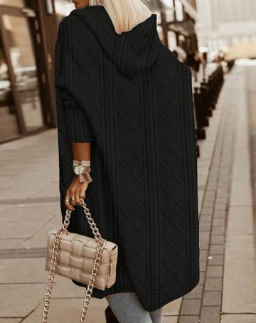 WW | Longline Cardigan - Weiches Strickmaterial - Gemütliches Schichtungsteil - Lässiger Herbststil