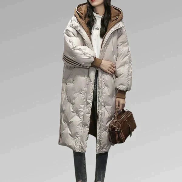 WW | Elegant long padded jacket