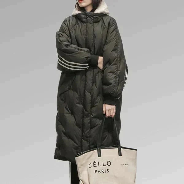 WW | Elegant long padded jacket