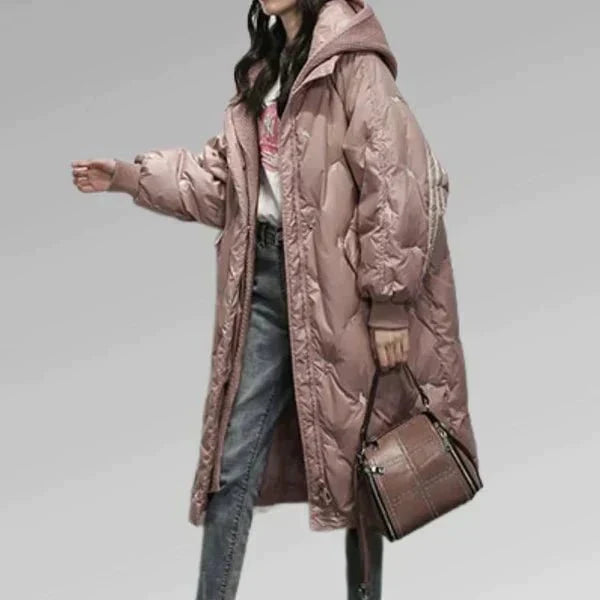 WW | Long Quilted Women's Coat