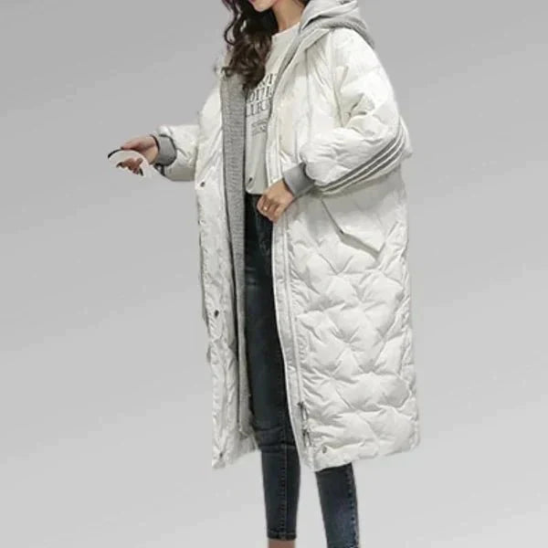 WW | Long Quilted Women's Coat