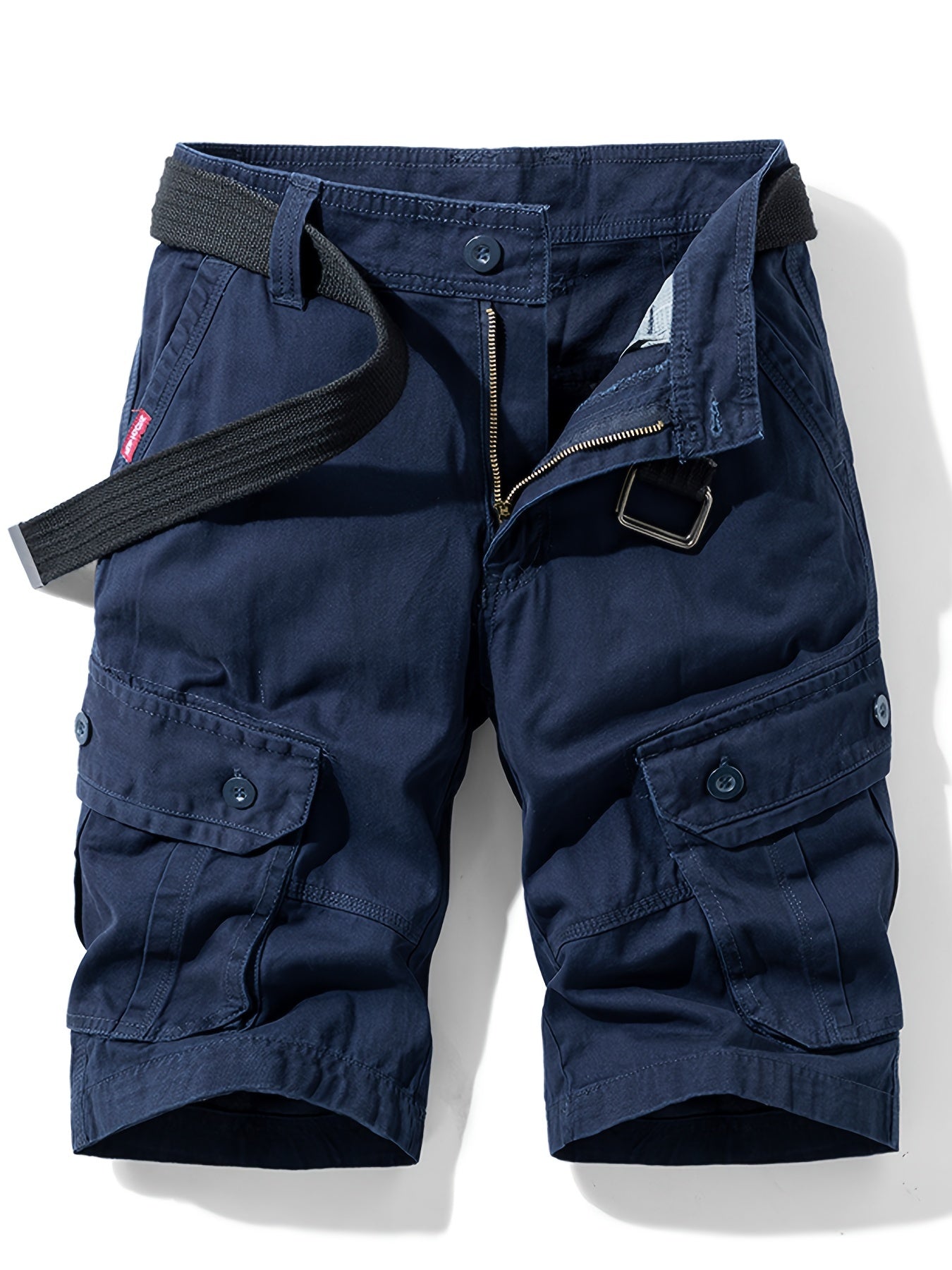 WW | Entspanntes Modell Herren Shorts Mit Knopftaschen