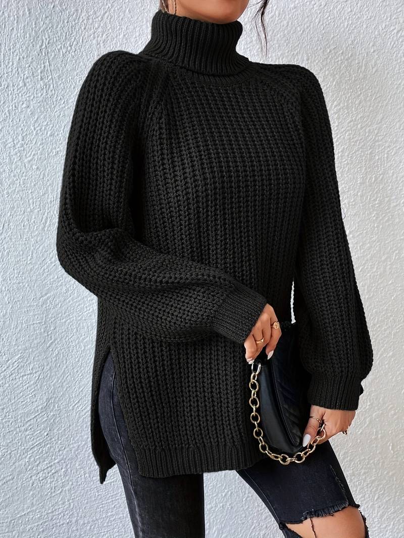 WW | Gestrickter Pullover in Übergröße Damen