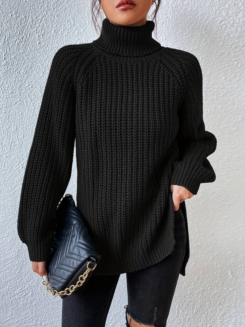 WW | Gestrickter Pullover in Übergröße Damen