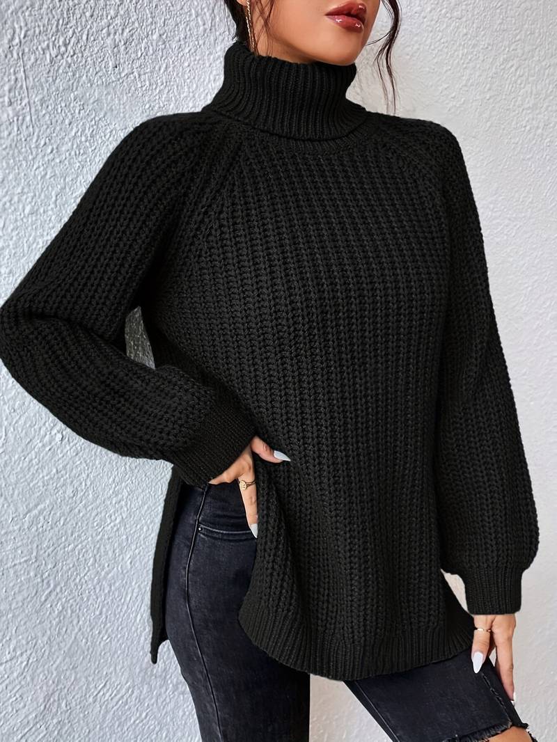 WW | Gestrickter Pullover in Übergröße Damen