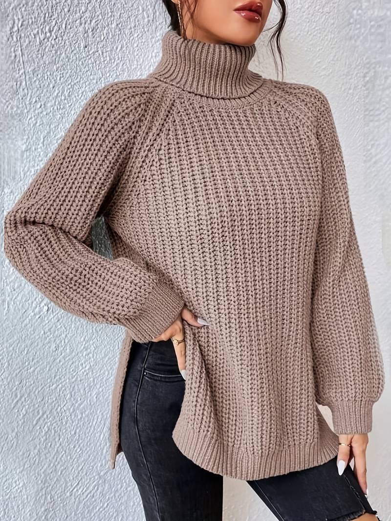 WW | Gestrickter Pullover in Übergröße Damen