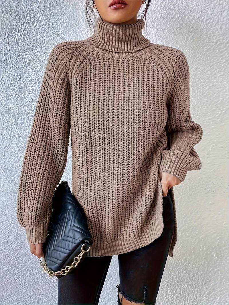 WW | Gestrickter Pullover in Übergröße Damen
