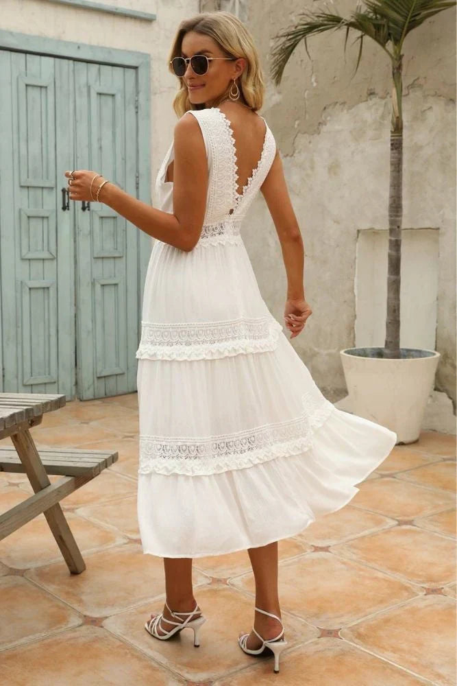 WW | Luftiges Boho Kleid Für Frauen