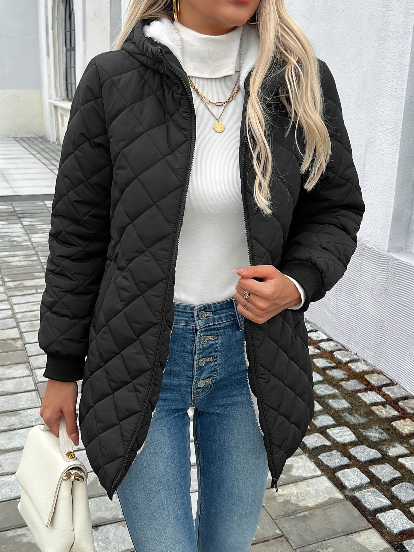 WW | Padded Zip-Up Puffy Jacket
